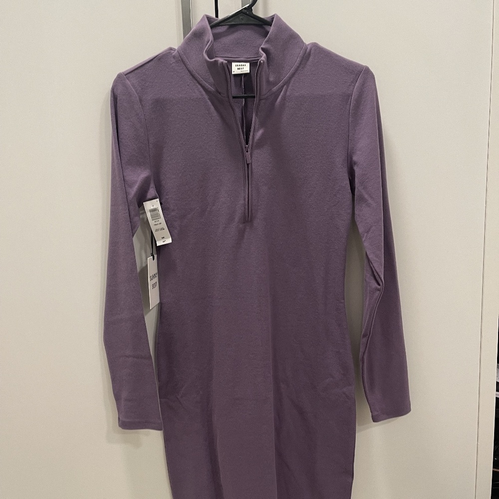 Sunday Best Half-Zip Dress